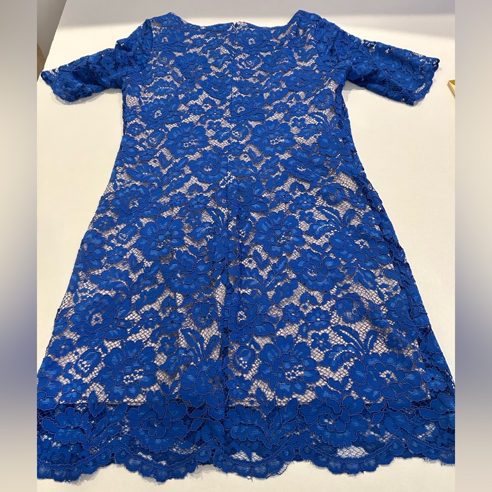 JAX‎ Womens Lace Dress Size 6 - Picture 9 of 12